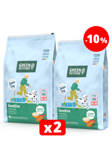 Корм для собак Green Petfood InsectDog Sensitive