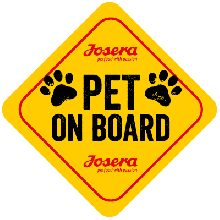 JOSERA Наклейка "Pet on board"