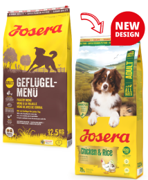 Chicken & Rice Adult All Sizes (Geflügel-Menü)